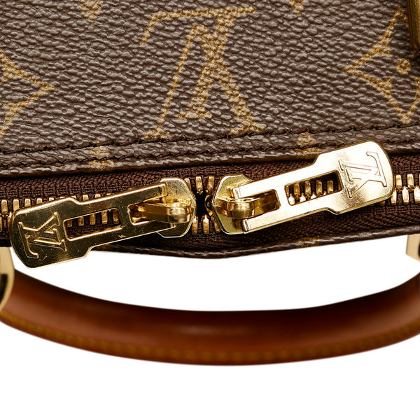 ルイ ヴィトン モノグラム アルマ ハンドバッグ M51130 ブラウン PVC レザー レディース LOUIS VUITTON 【中古】