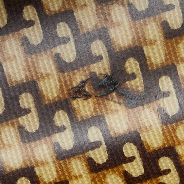 グッチ シェリーライン セカンドバッグ クラッチバッグ ブラウン スウェード レザー レディース GUCCI 【中古】