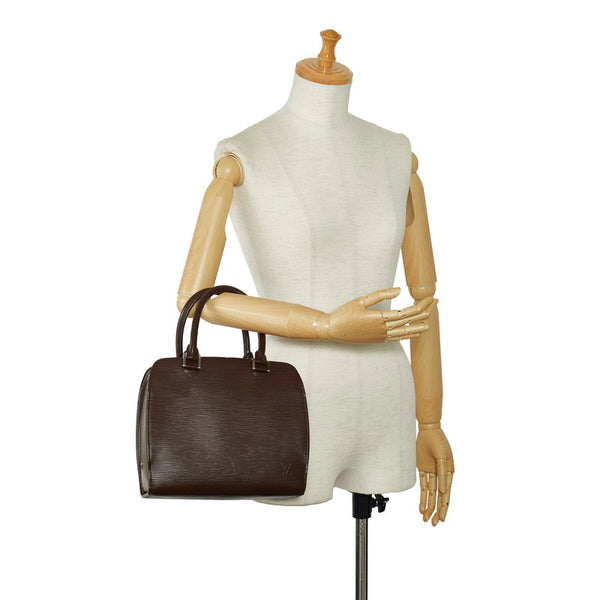 ルイ ヴィトン エピ ポンヌフ ハンドバッグ M5205D モカ ブラウン レザー レディース LOUIS VUITTON 【中古】