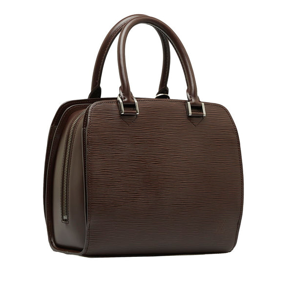 ルイ ヴィトン エピ ポンヌフ ハンドバッグ M5205D モカ ブラウン レザー レディース LOUIS VUITTON 【中古】