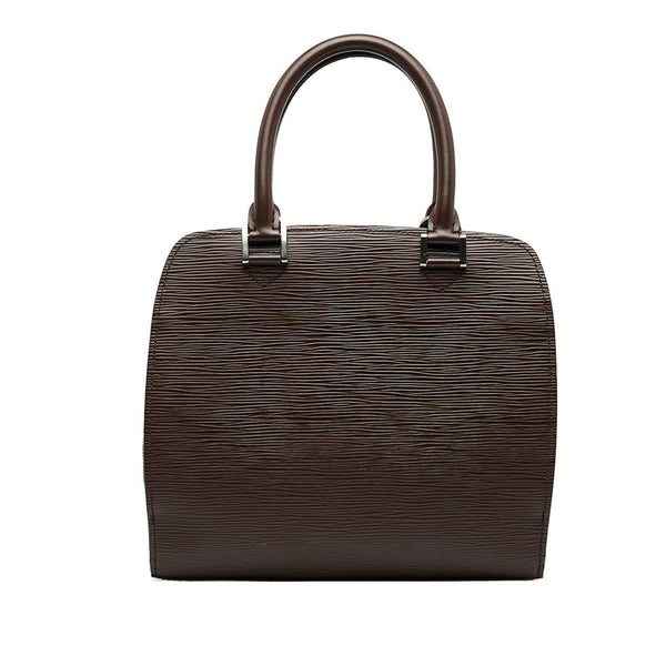 ルイ ヴィトン エピ ポンヌフ ハンドバッグ M5205D モカ ブラウン レザー レディース LOUIS VUITTON 【中古】