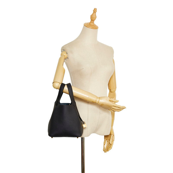 エルメス ピコタンロック PM ゴールド金具 ハンドバッグ キャバン トリヨンクレマンス レディース HERMES 【中古】