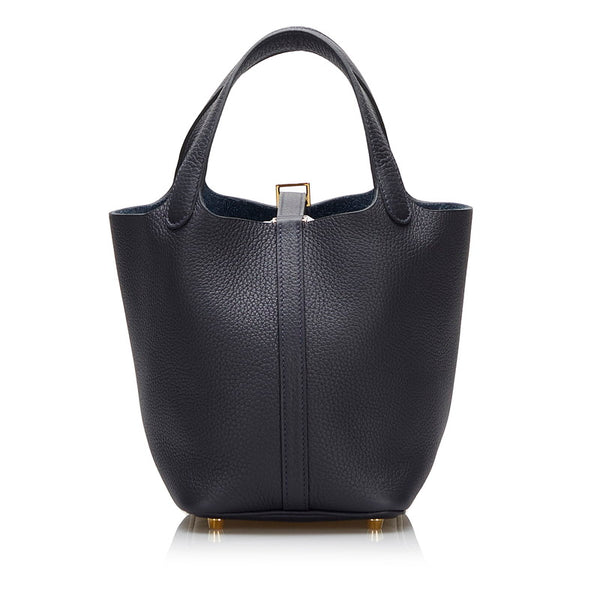 エルメス ピコタンロック PM ゴールド金具 ハンドバッグ キャバン トリヨンクレマンス レディース HERMES 【中古】