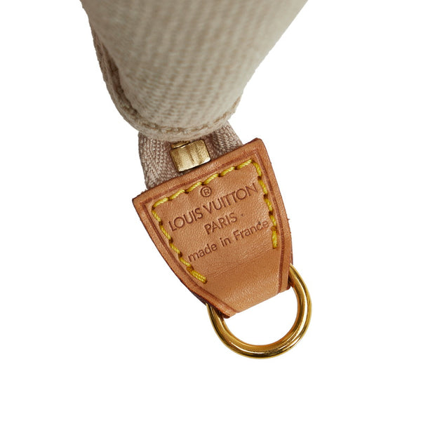 ルイ ヴィトン アンティグア カバMM トートバッグ ショルダーバッグ M40035 レッド ベージュ キャンバス レザー レディース LOUIS VUITTON 【中古】