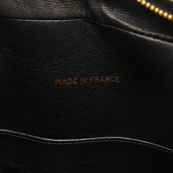 シャネル ココマーク チェーン ショルダーバッグ ブラック キャビアスキン レディース CHANEL 【中古】