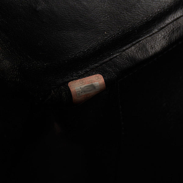 シャネル ココマーク チェーン ショルダーバッグ ブラック キャビアスキン レディース CHANEL 【中古】