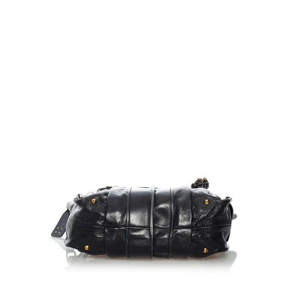 クロエ トートバッグ ブラック レザー レディース Chloe 【中古】