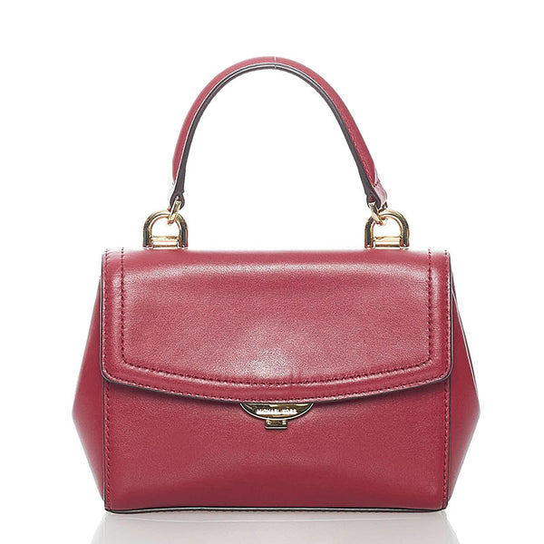 マイケルコース ハンドバッグ ショルダーバッグ 2WAY ボルドー レザー レディース Michael Kors 【中古】