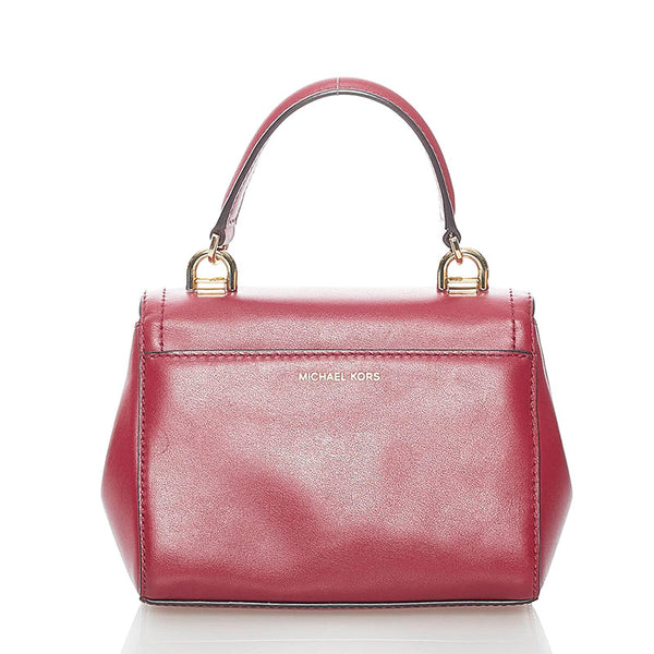 マイケルコース ハンドバッグ ショルダーバッグ 2WAY ボルドー レザー レディース Michael Kors 【中古】