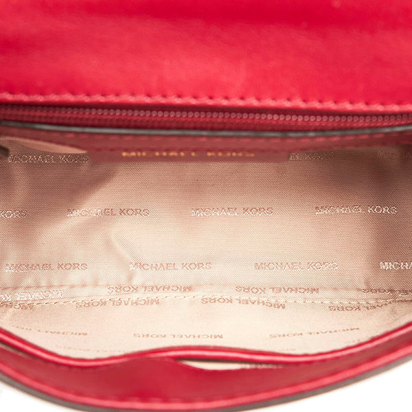 マイケルコース ハンドバッグ ショルダーバッグ 2WAY ボルドー レザー レディース Michael Kors 【中古】