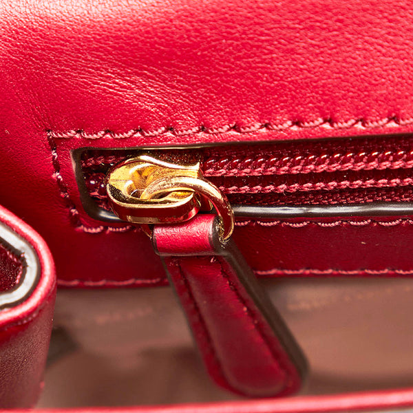 マイケルコース ハンドバッグ ショルダーバッグ 2WAY ボルドー レザー レディース Michael Kors 【中古】
