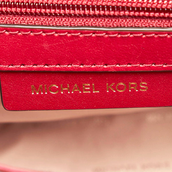 マイケルコース ハンドバッグ ショルダーバッグ 2WAY ボルドー レザー レディース Michael Kors 【中古】
