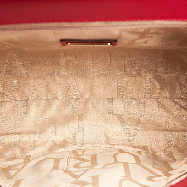 フルラ ハンドバッグ ショルダーバッグ 2WAY ピンクレッド レザー レディース Furla 【中古】