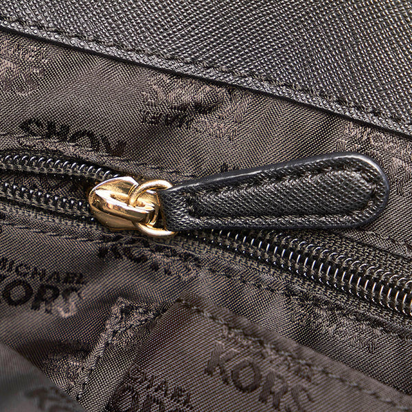 マイケルコース トートバッグ ブラック レザー レディース Michael Kors 【中古】