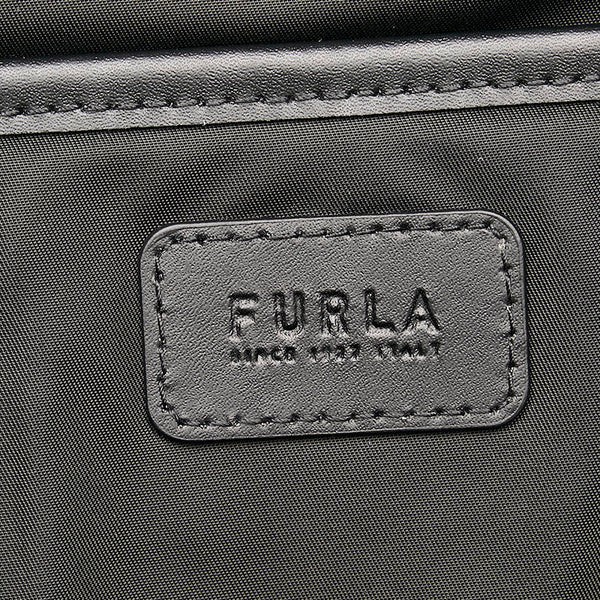 フルラ リュック バックパック ブルー ブラック  ナイロン レザー メンズ Furla 【中古】