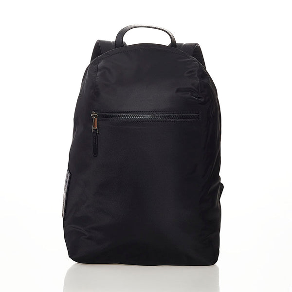 フルラ リュック・デイパック ブラック ナイロン レザー レディース Furla 【中古】
