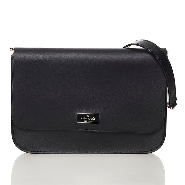 ケイトスペード チェーン ショルダーバッグ  WKRU5202 ブラック レザー レディース Kate Spade 【中古】