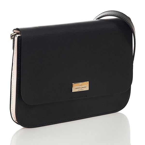 ケイトスペード チェーン ショルダーバッグ  WKRU5202 ブラック レザー レディース Kate Spade 【中古】