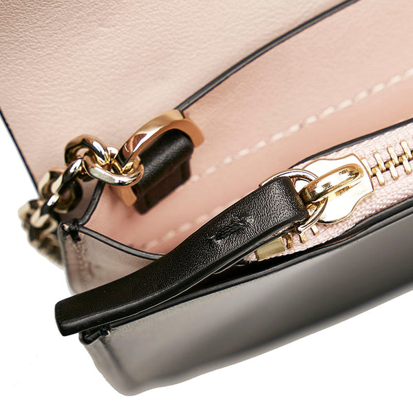 ケイトスペード チェーン ショルダーバッグ  WKRU5202 ブラック レザー レディース Kate Spade 【中古】