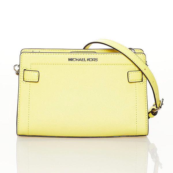 マイケルコース チェーン ショルダーバッグ イエロー レザー レディース Michael Kors 【中古】