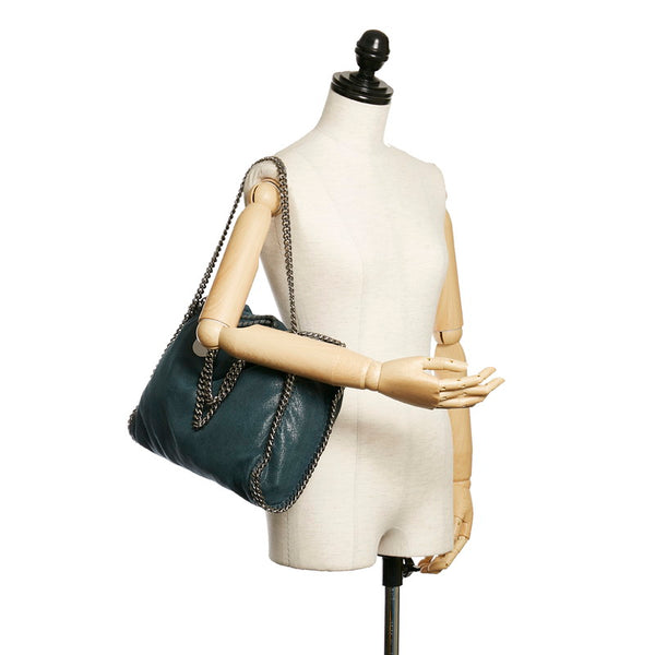 ステラマッカートニー ファラベラ グリーン ポリエステル ハンドバッグ ショルダーバッグ 2WAY レディース Stella McCartney 【中古】