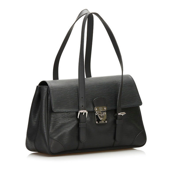 ルイ ヴィトン エピ セギュール MM ハンドバッグ ショルダーバッグ M58862 ノワール ブラック レザー レディース LOUIS VUITTON 【中古】