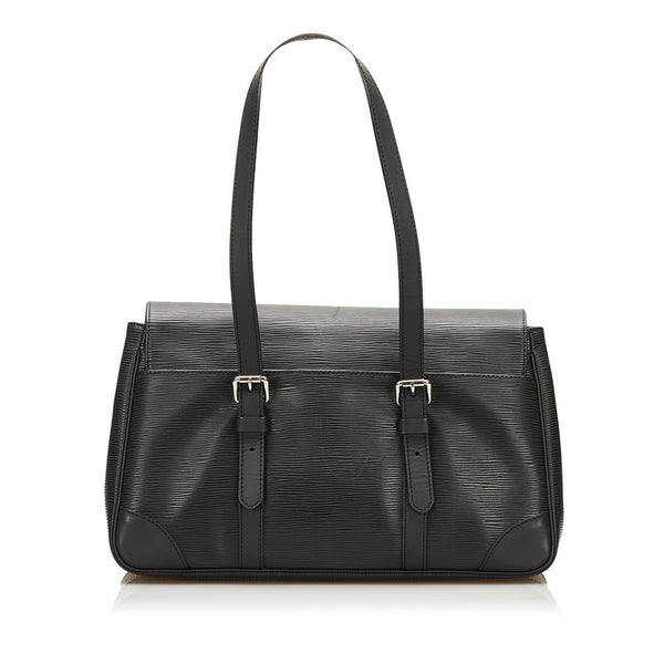 ルイ ヴィトン エピ セギュール MM ハンドバッグ ショルダーバッグ M58862 ノワール ブラック レザー レディース LOUIS VUITTON 【中古】