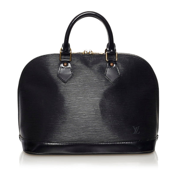 ルイ ヴィトン エピ アルマ ハンドバッグ M52142 ノワール レザー レディース LOUIS VUITTON 【中古】