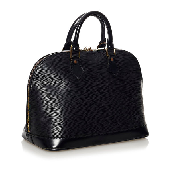 ルイ ヴィトン エピ アルマ ハンドバッグ M52142 ノワール レザー レディース LOUIS VUITTON 【中古】