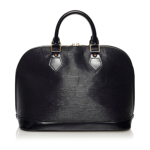 ルイ ヴィトン エピ アルマ ハンドバッグ M52142 ノワール レザー レディース LOUIS VUITTON 【中古】