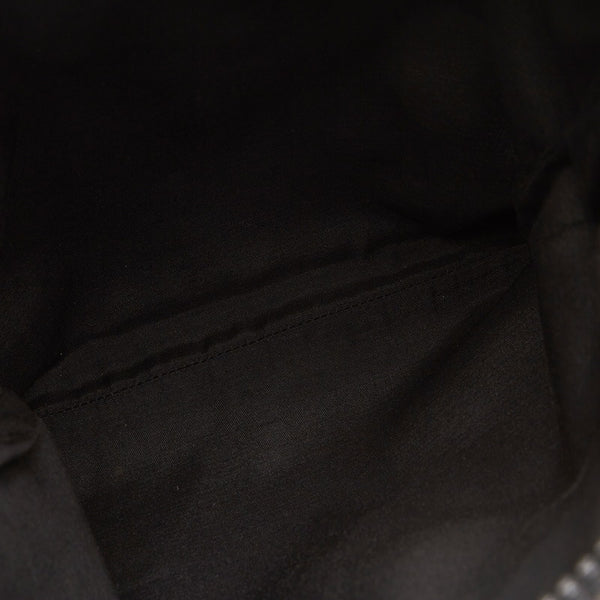 グッチ GGナイロン 斜め掛け ショルダーバッグ 449184 ブラック ナイロン レザー レディース GUCCI 【中古】