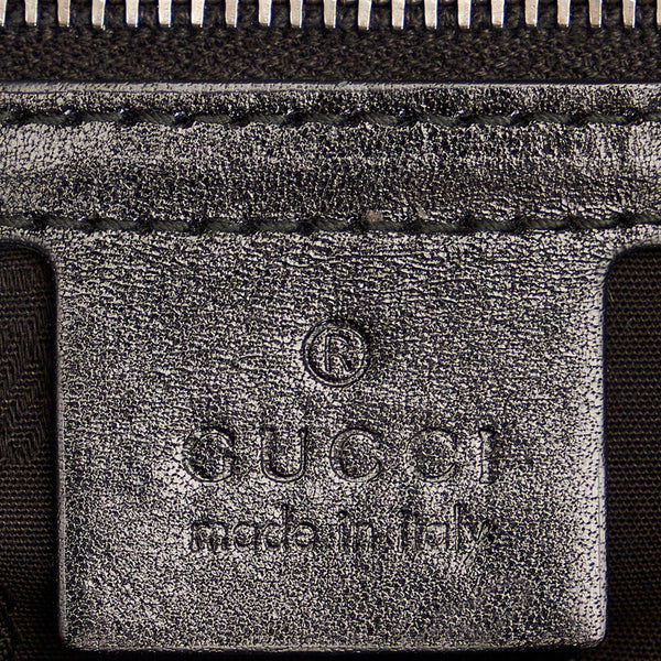 グッチ アイコンビット ワンショルダー 228584 ブラック エナメル レディース GUCCI 【中古】