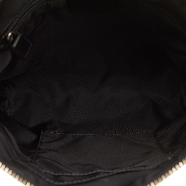 グッチ シェリーライン メッセンジャー 斜め掛け ショルダーバッグ 631195 ブラック キャンバス レザー レディース GUCCI 【中古】