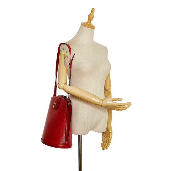 ルイ ヴィトン エピ クリュニー ショルダーバッグ M52257 カスティリアンレッド レザー レディース LOUIS VUITTON 【中古】