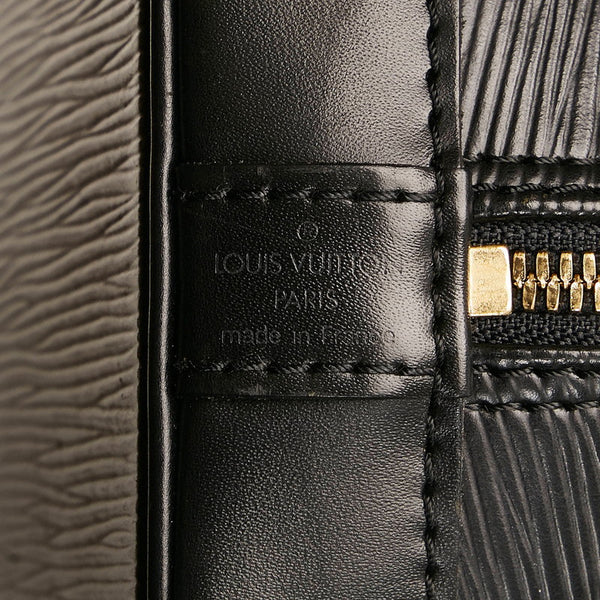 ルイ ヴィトン エピ アルマ PM ハンドバッグ M40302 ブラック ノワール レザー レディース LOUIS VUITTON 【中古】