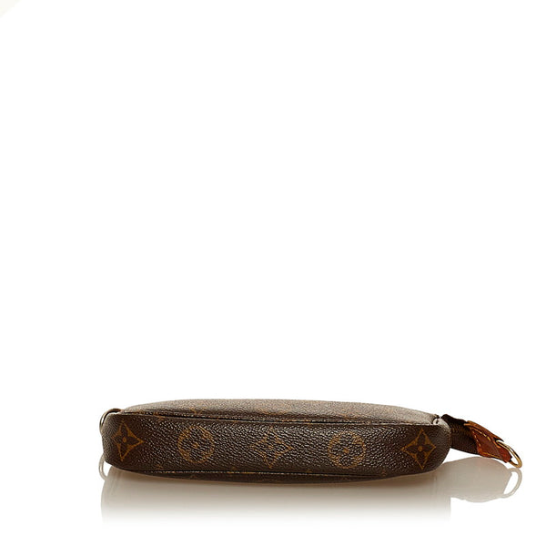 ルイ ヴィトン プチ バケット付属ポーチ ブラウン PVC レザー ポーチ レディース LOUIS VUITTON 【中古】