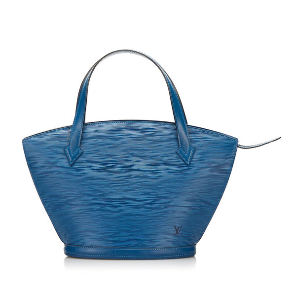 ルイ ヴィトン エピ サンジャック ハンドバッグ M52275 トレドブルー レザー レディース LOUIS VUITTON 【中古】
