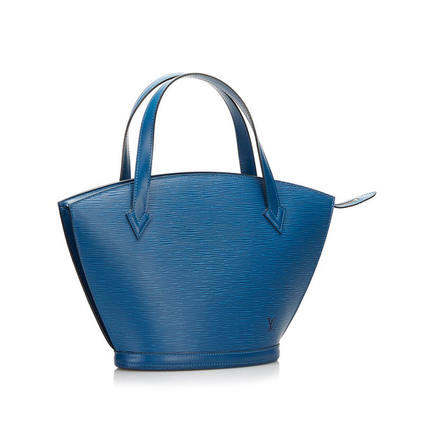 ルイ ヴィトン エピ サンジャック ハンドバッグ M52275 トレドブルー レザー レディース LOUIS VUITTON 【中古】
