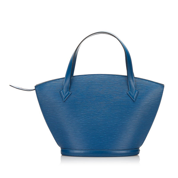 ルイ ヴィトン エピ サンジャック ハンドバッグ M52275 トレドブルー レザー レディース LOUIS VUITTON 【中古】