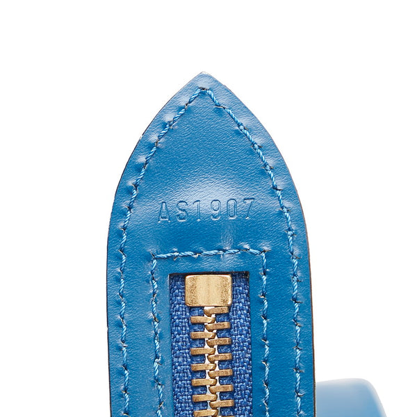 ルイ ヴィトン エピ サンジャック ハンドバッグ M52275 トレドブルー レザー レディース LOUIS VUITTON 【中古】