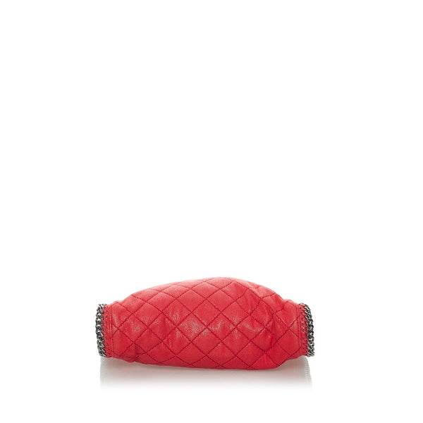 ステラマッカートニー ファラベラ キルティング ショルダーバッグ トートバッグ レッド ポリエステル レディース Stella McCartney 【中古】