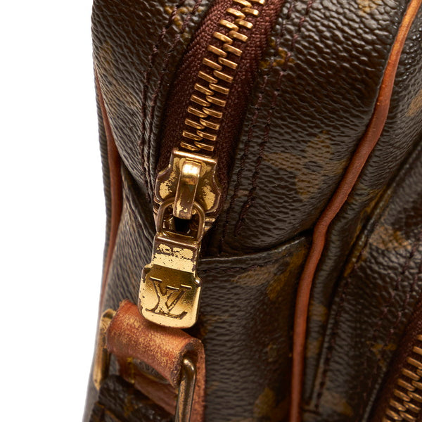 ルイ ヴィトン モノグラム アマゾン  M45236  ブラウン PVC レザー 斜め掛け ショルダーバッグ レディース LOUIS VUITTON 【中古】