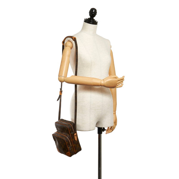 ルイ ヴィトン モノグラム アマゾン  M45236  ブラウン PVC レザー 斜め掛け ショルダーバッグ レディース LOUIS VUITTON 【中古】