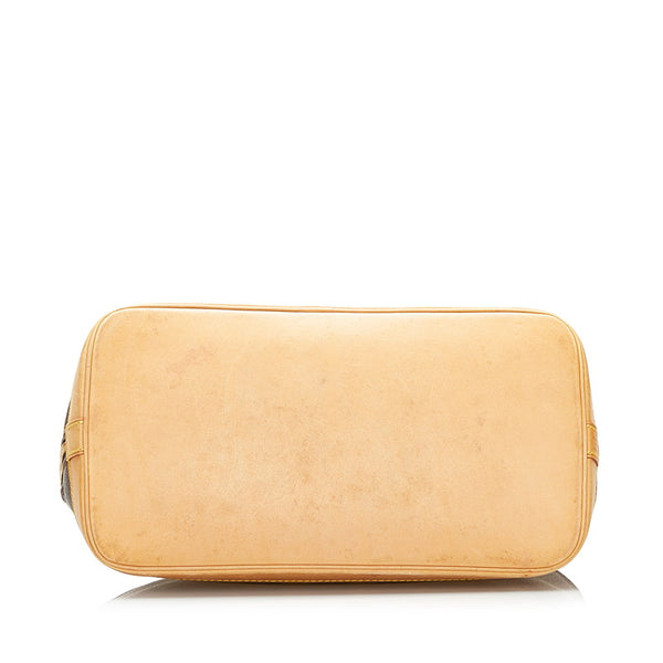 ルイ ヴィトン モノグラム アルマPM ハンドバッグ M51130 ブラウン PVC レザー レディース LOUIS VUITTON 【中古】
