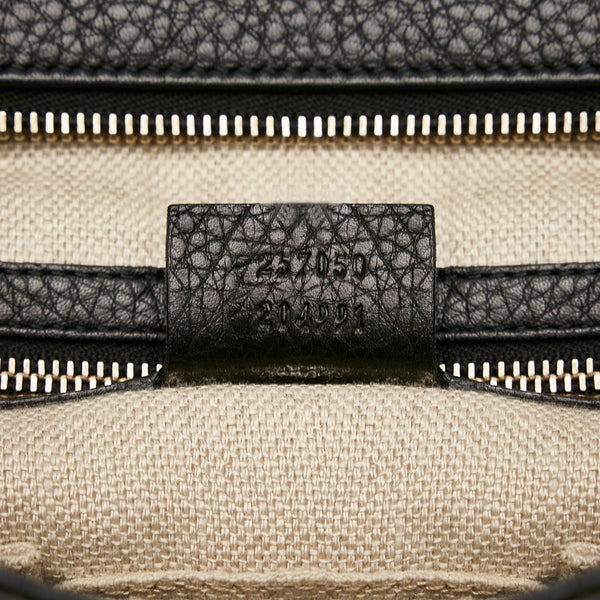 グッチ グリニッチ ショルダーバッグ 257050 ブラック レザー レディース GUCCI 【中古】