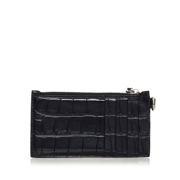 バレンシアガ コインケース 594548 ブラック レザー レディース BALENCIAGA 【中古】
