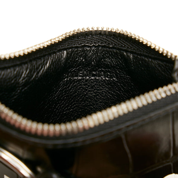 バレンシアガ コインケース 594548 ブラック レザー レディース BALENCIAGA 【中古】
