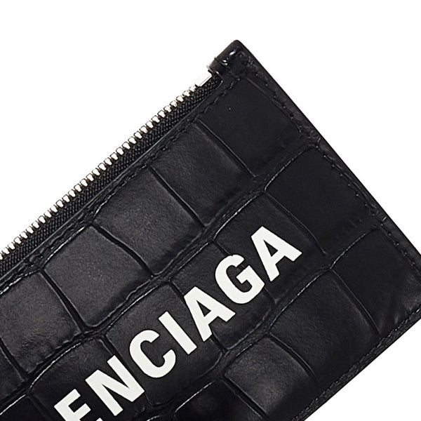 バレンシアガ コインケース 594548 ブラック レザー レディース BALENCIAGA 【中古】