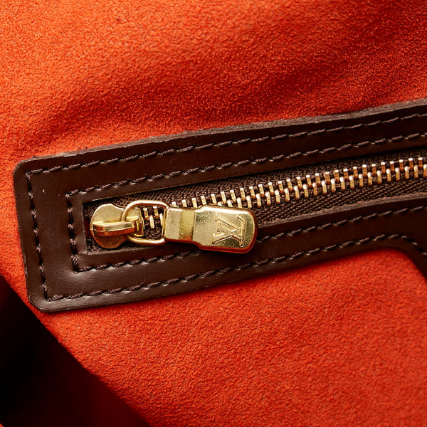 ルイ ヴィトン ダミエ ハンドバッグ トートバッグ N51128 ブラウン PVC レザー レディース LOUIS VUITTON 【中古】