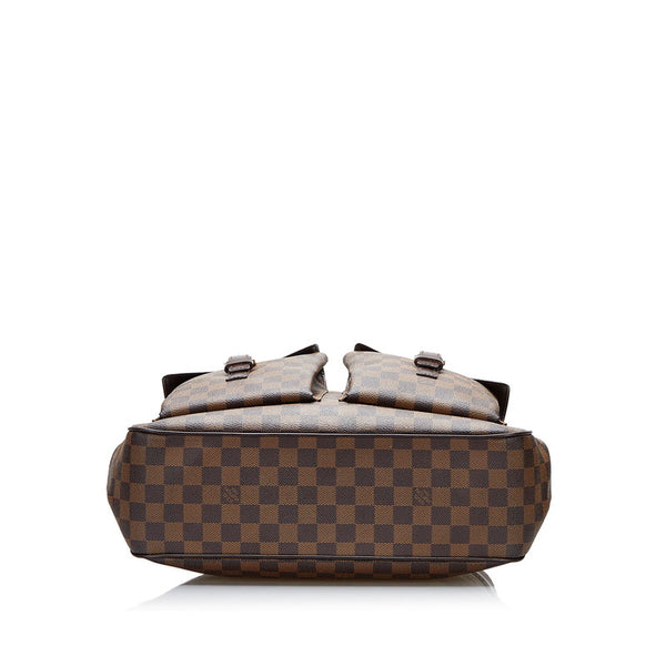 ルイ ヴィトン ダミエ ハンドバッグ トートバッグ N51128 ブラウン PVC レザー レディース LOUIS VUITTON 【中古】